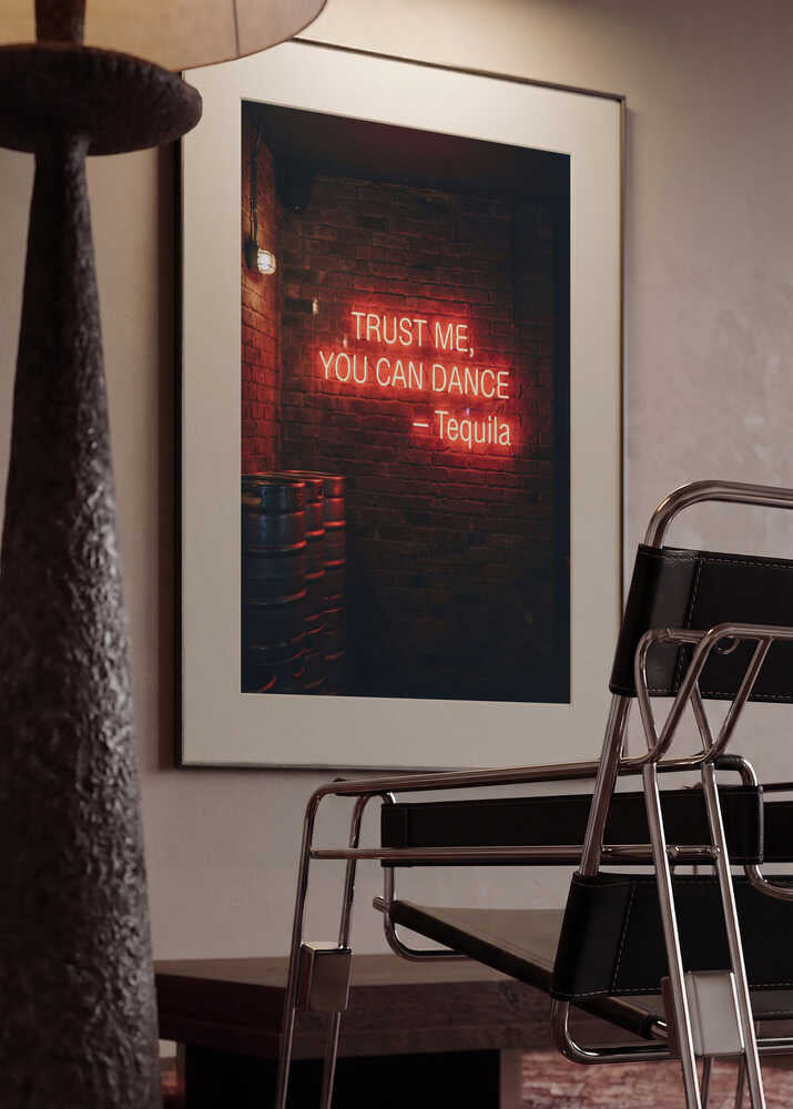 Neon Tequila Dance Quote