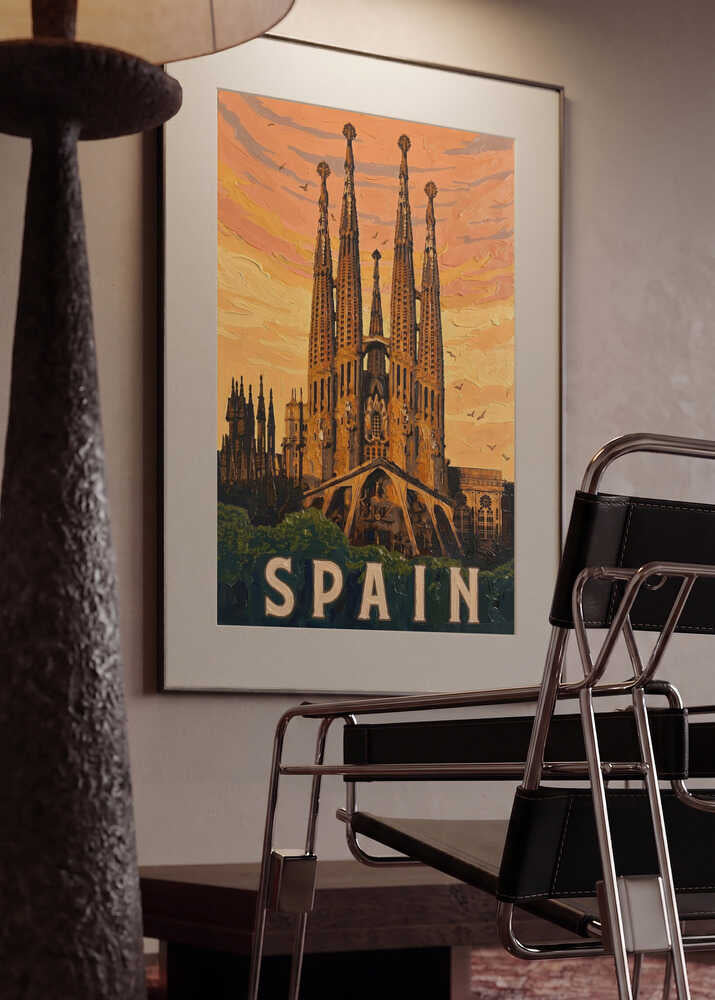Golden Sagrada Familia