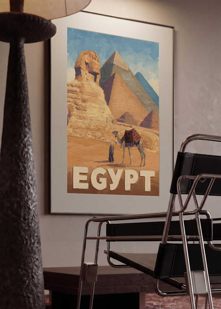 Egypt Desert Great Pyramids