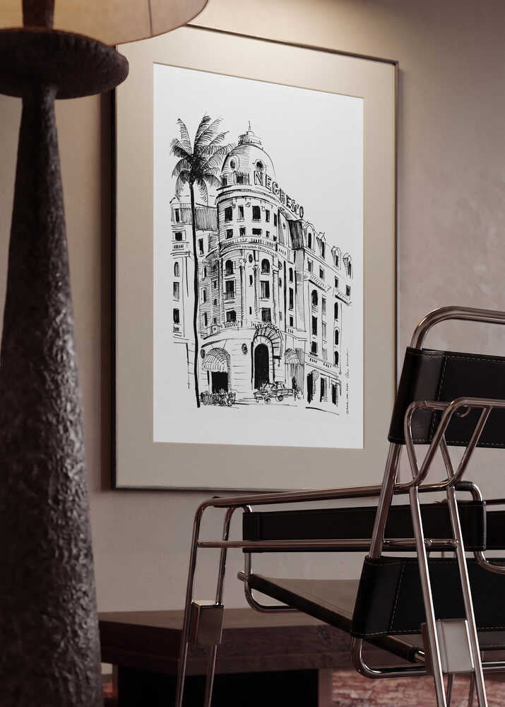 Historic Hotel Sketch
