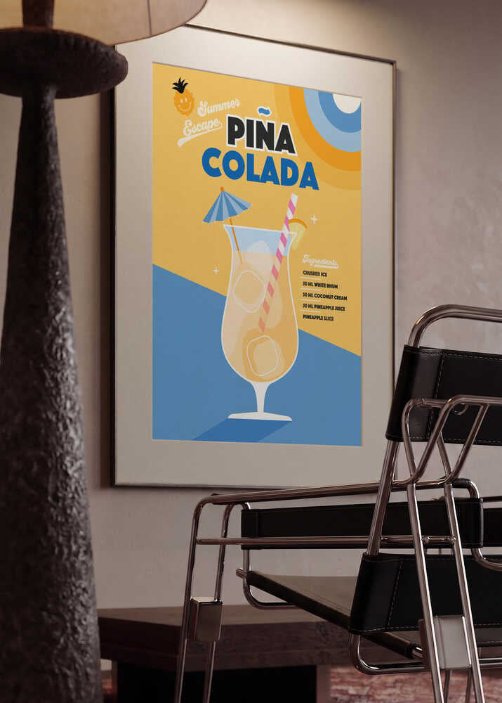 Piña Colada Summer Drink