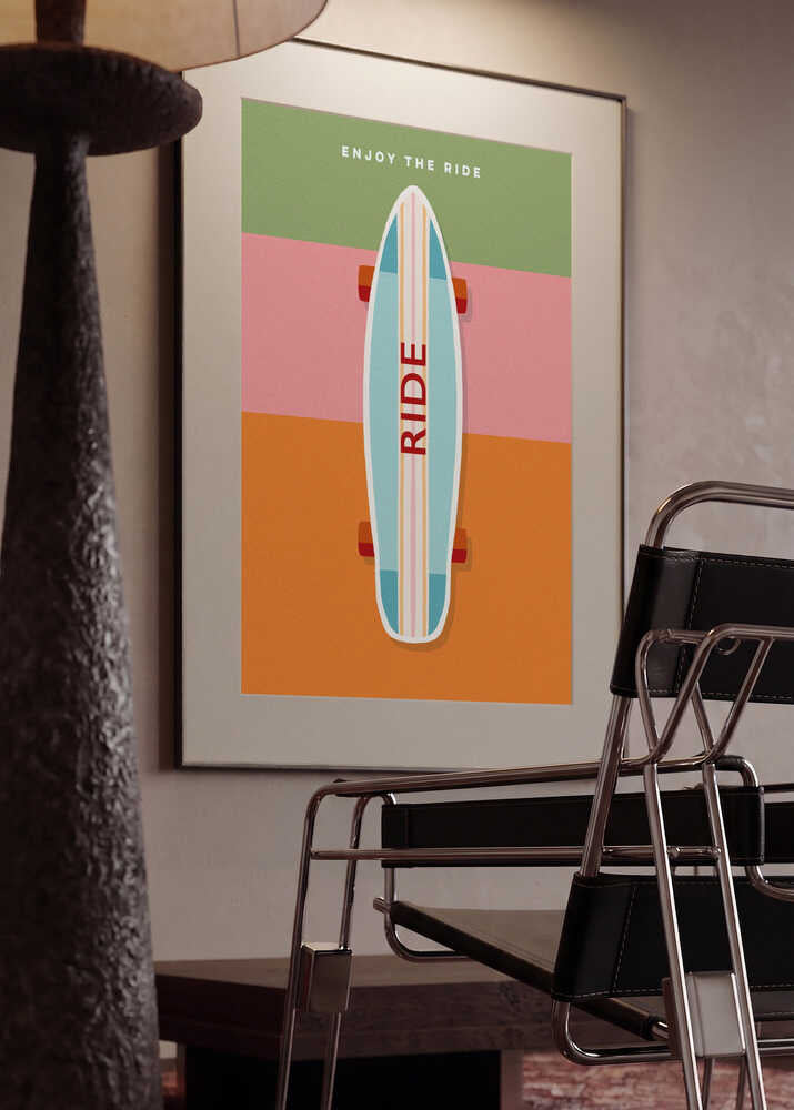 Enjoy The Ride Skateboard
