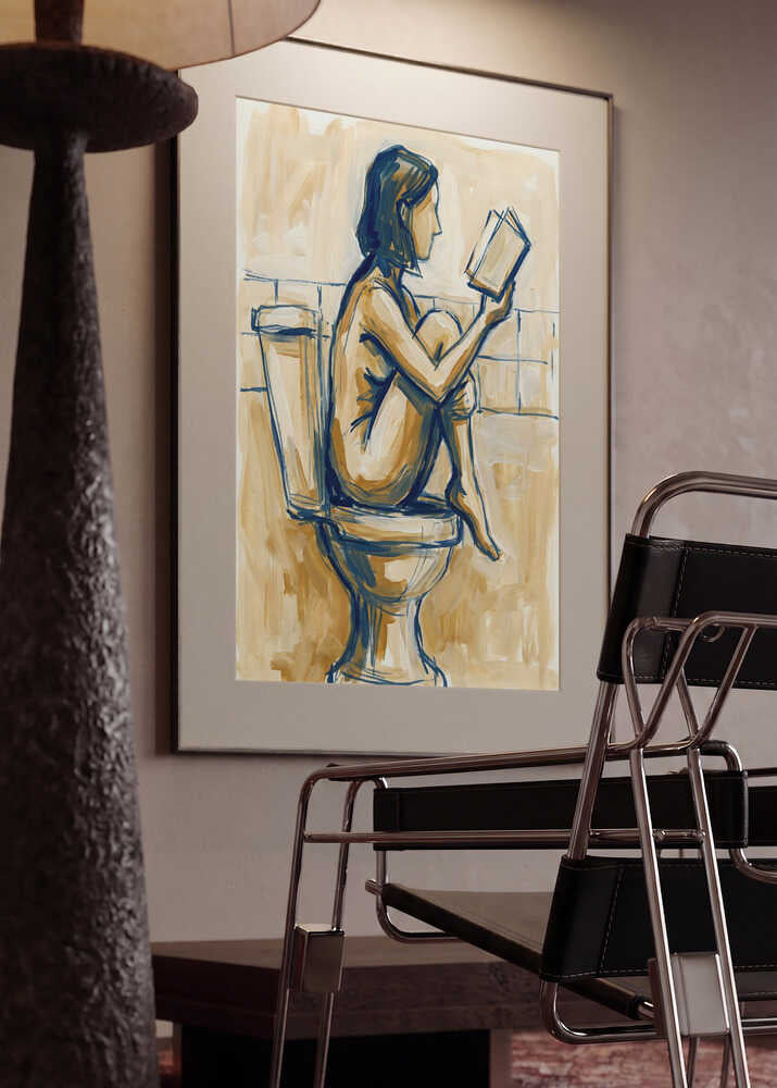 Quiet Bathroom Read