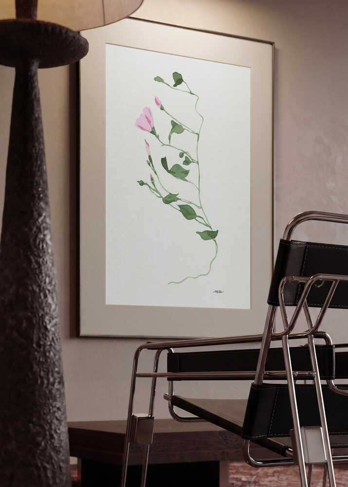 Graceful Pink Stem
