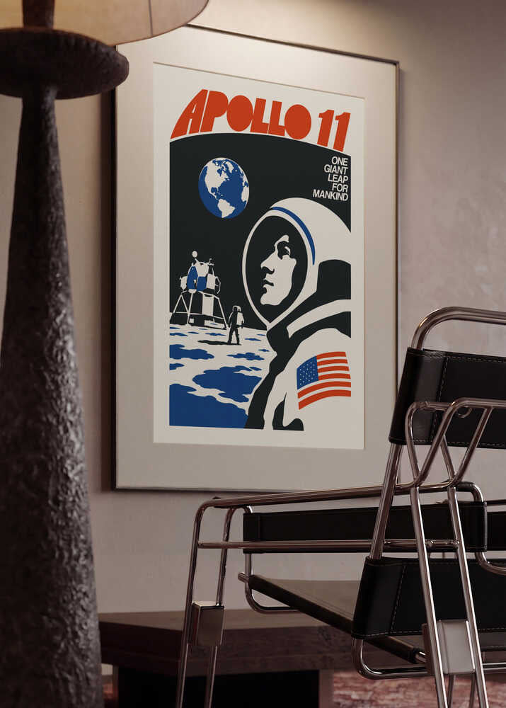 Astronaut Moon Landing