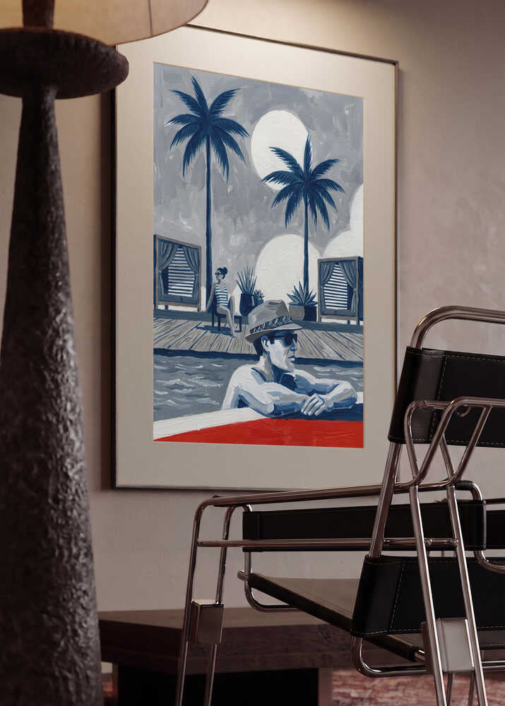 Stylish Poolside Leisure