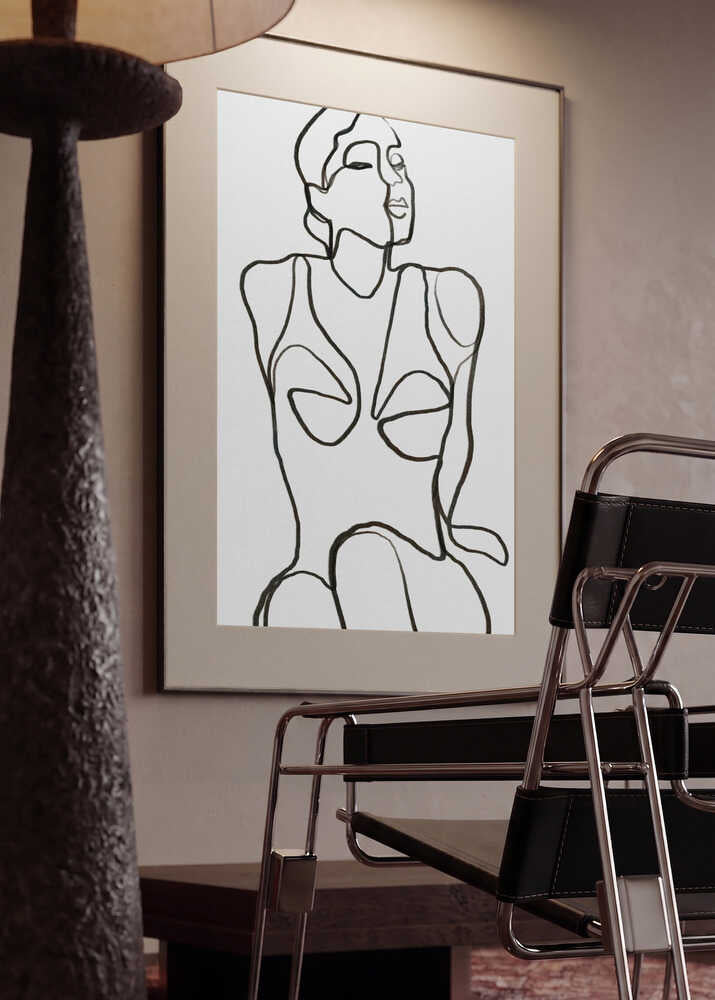 Continuous Line Woman