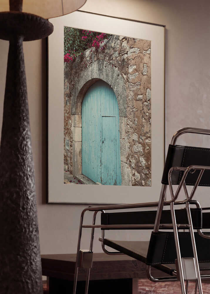 Rustic Blue Doorway
