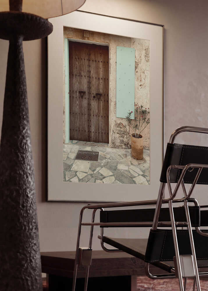 Rustic Mediterranean Entrance