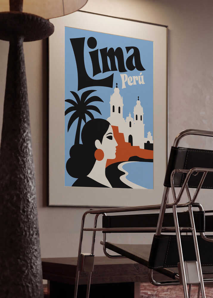 Lima Peru Retro Travel