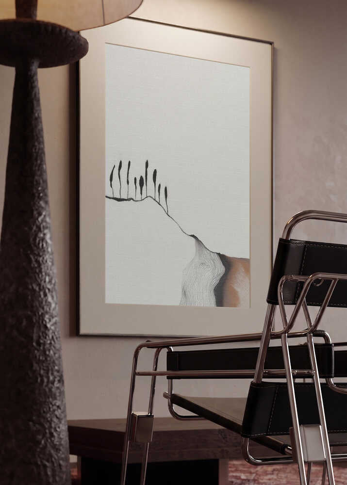 Minimalist Mountain Serenity