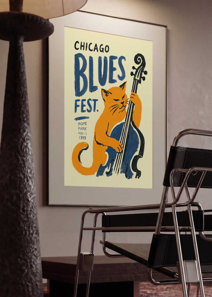 Blues Fest Cat