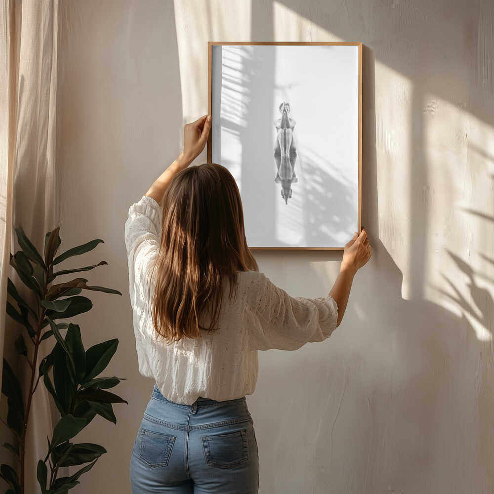 Serene Nude Reflection