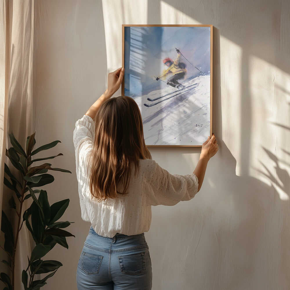 Dynamic Skier Action