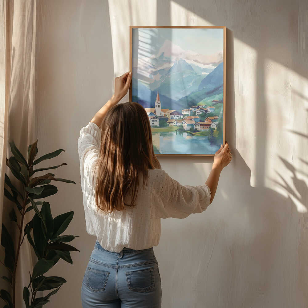 Idyllic Mountain Village