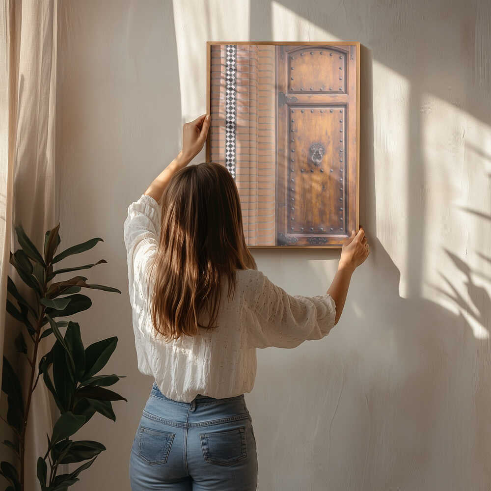 Ornate Wooden Door