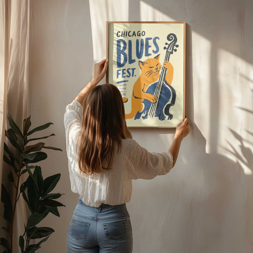 Blues Fest Cat