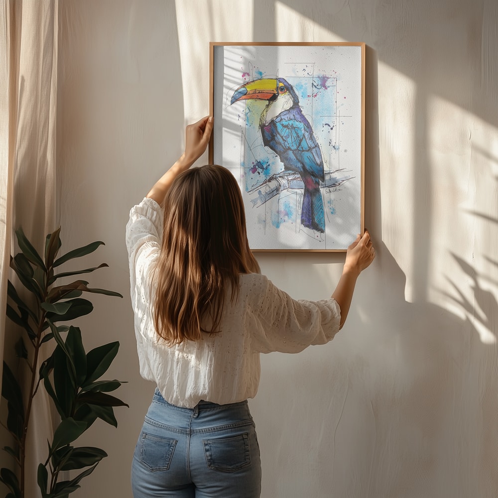 Vibrant Tropical Toucan