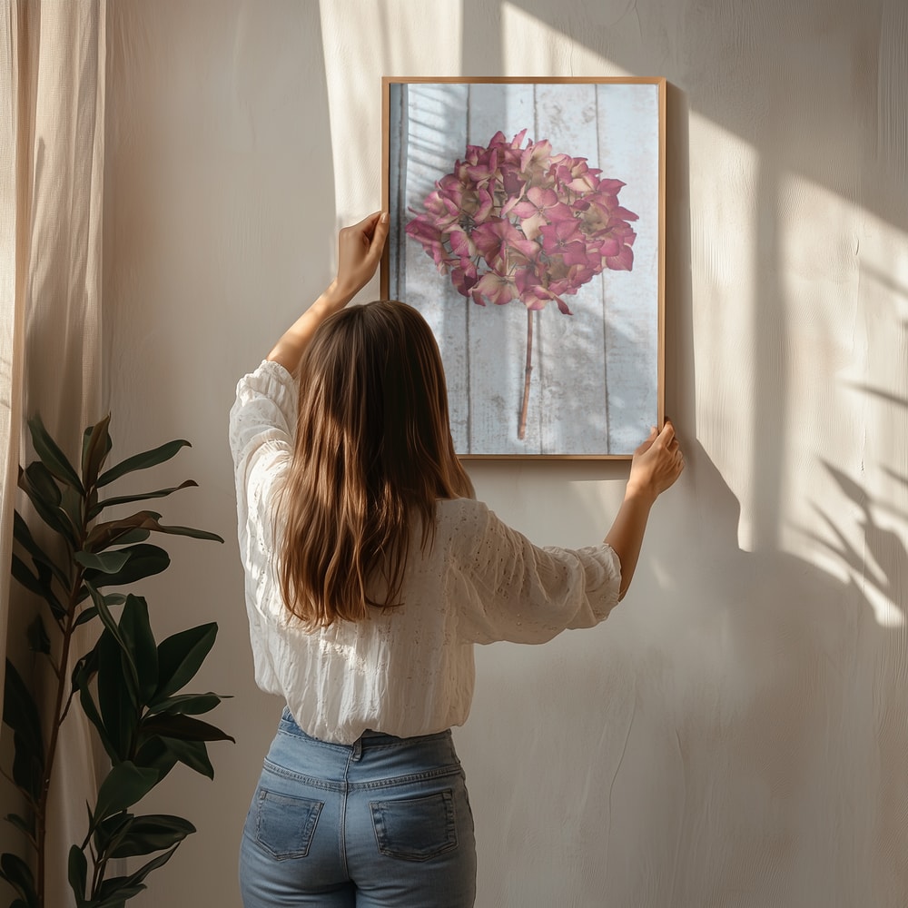 Rustic Dried Hydrangea